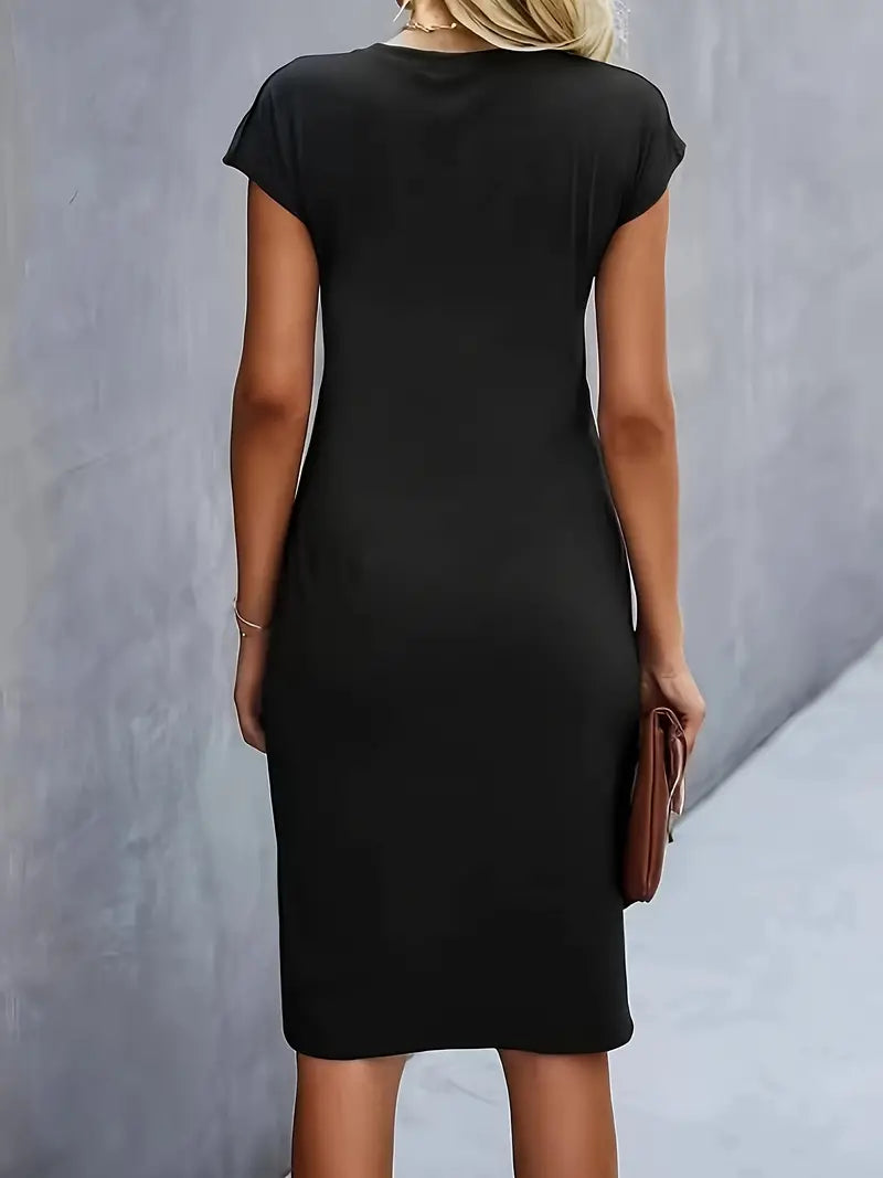 Sarah | Women's Midi Dress with Timeless Cut