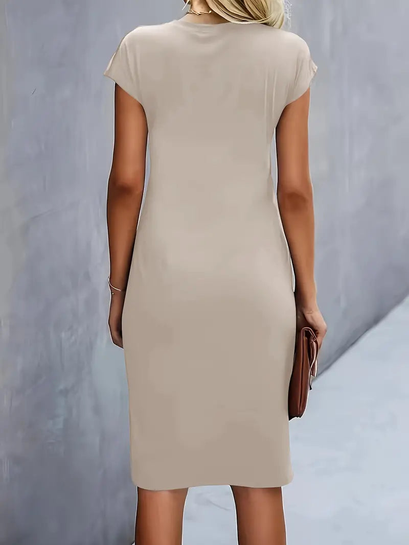 Sarah | Women's Midi Dress with Timeless Cut