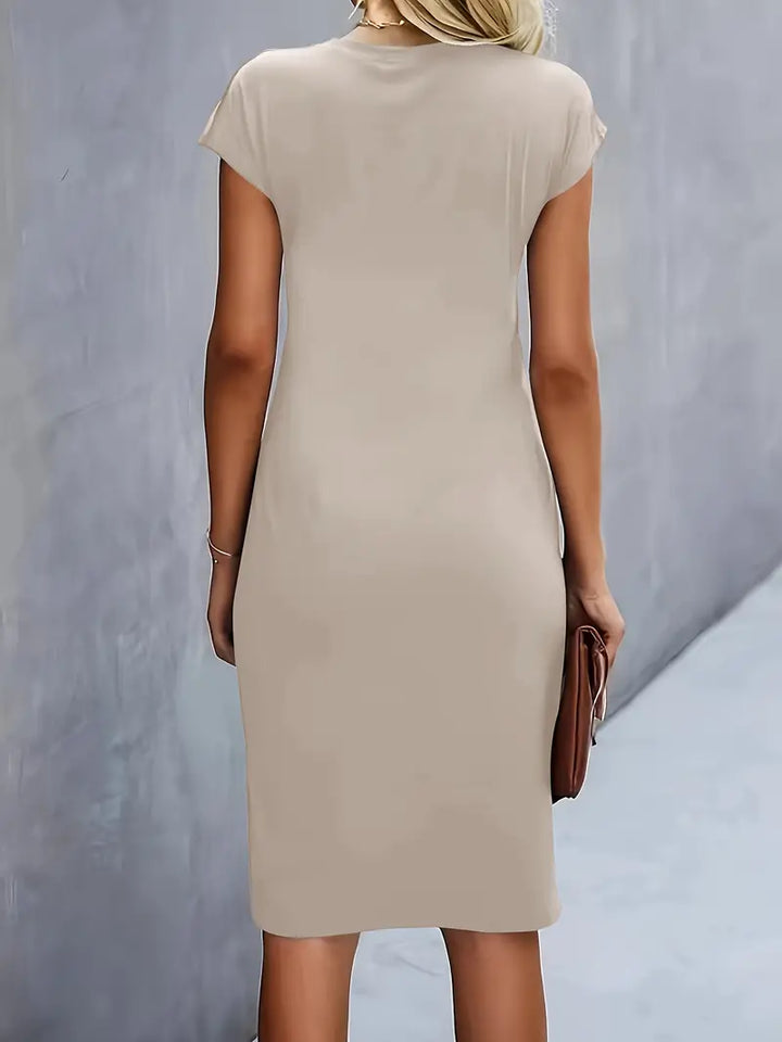 Sarah | Women's Midi Dress with Timeless Cut