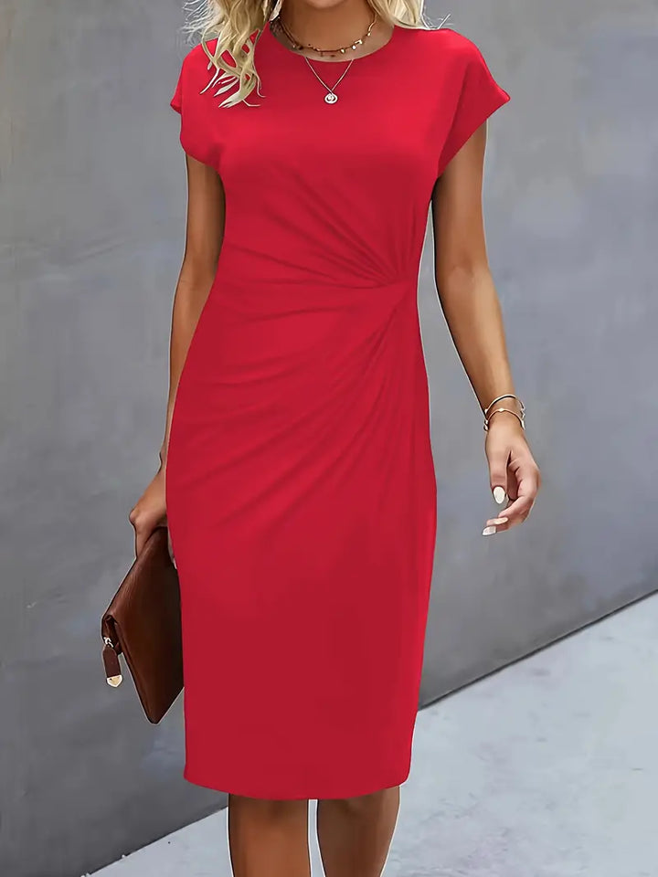 Sarah | Women's Midi Dress with Timeless Cut