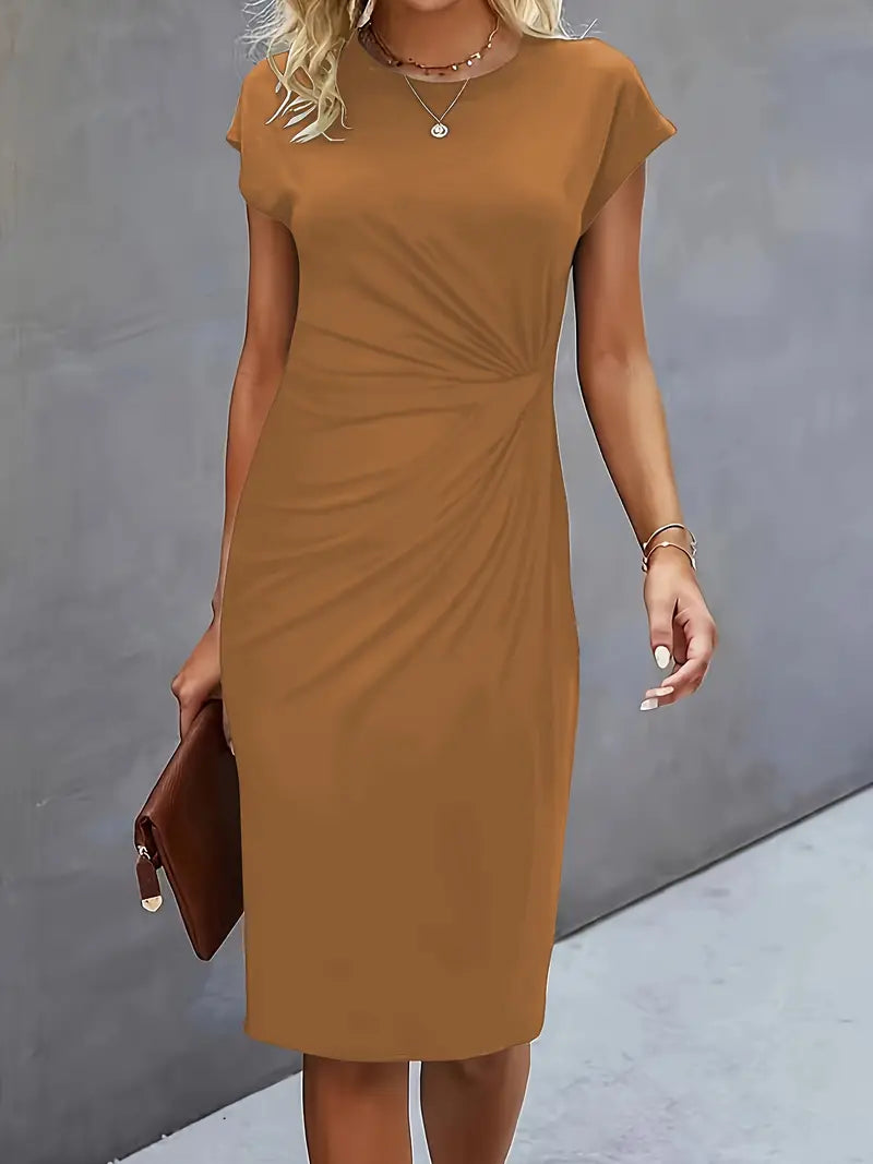 Sarah | Women's Midi Dress with Timeless Cut