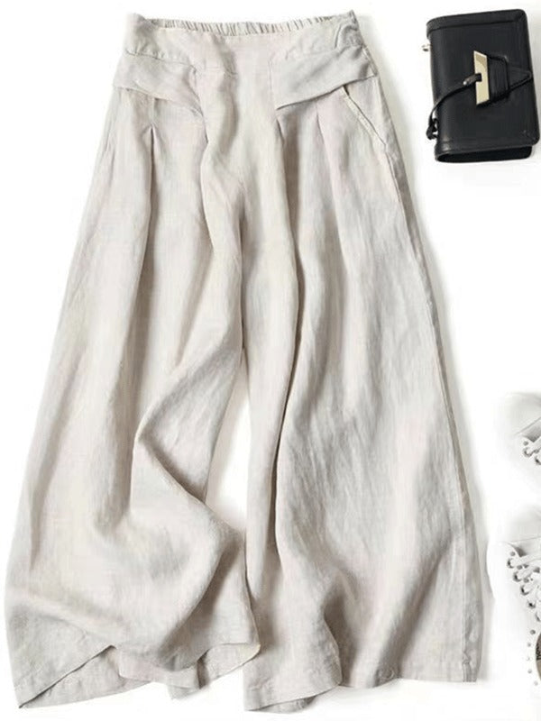 Women's Flowy Wide Leg Pants-MODAUTLET