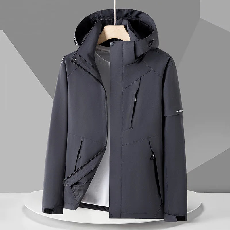 Emberwind Performance Tech Jacket Dark Black