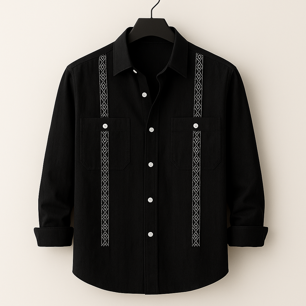 Men's Linen Shirt - Capri Coast Style