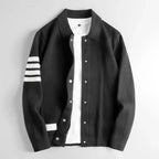 Classic Knit Cardigan for Timeless Style Black