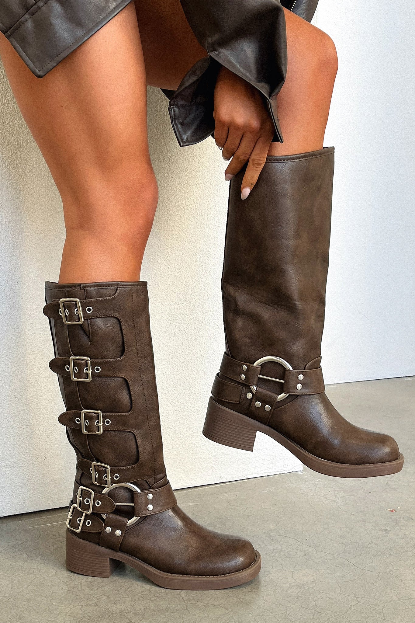 Emilia Brown Phoenix Boots Brown