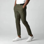 Stretch Tapered Fit Chinos for Ultimate Comfort Sage