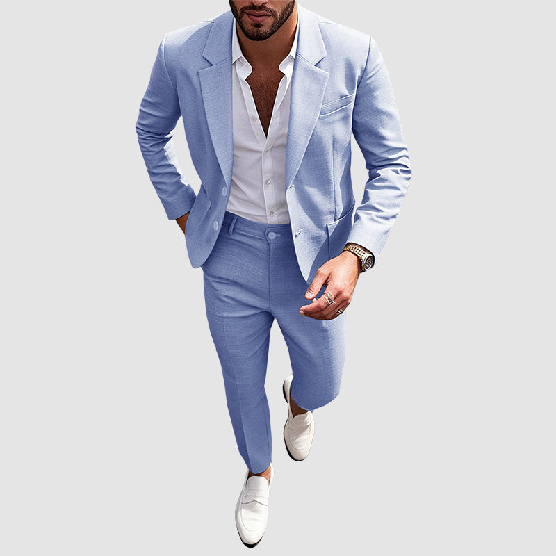 Everett | Men's Tailored Blazer and Dress Pants Ensemble-MODAUTLET