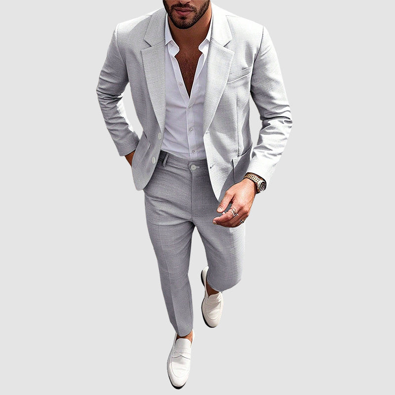 Everett | Men's Tailored Blazer and Dress Pants Ensemble-MODAUTLET