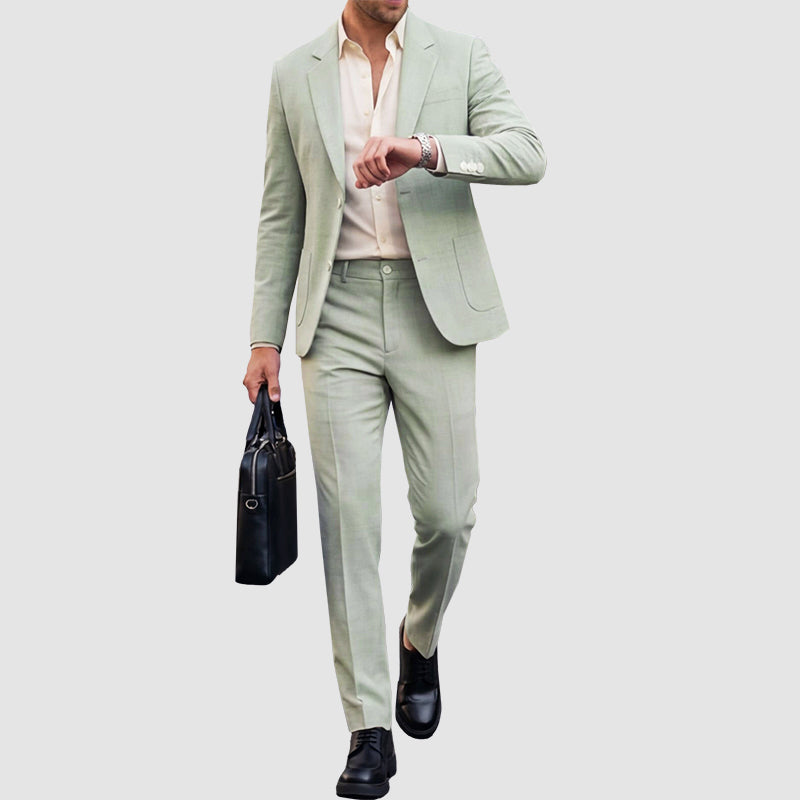 Everett | Men's Tailored Blazer and Dress Pants Ensemble-MODAUTLET