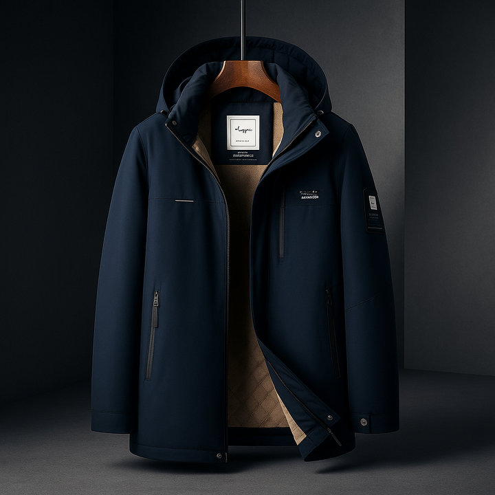 Farley Outdoor Down Jacket - Ultra-Warm and Lightweight Nickel
