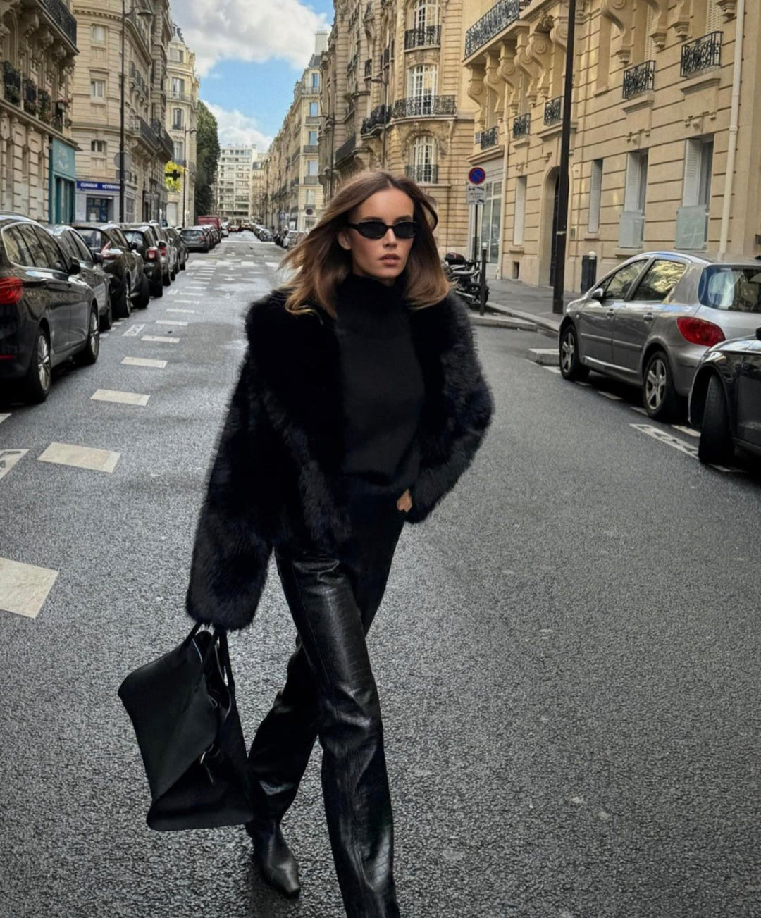 Faux Fur Coat - Stylish and Cozy Outerwear