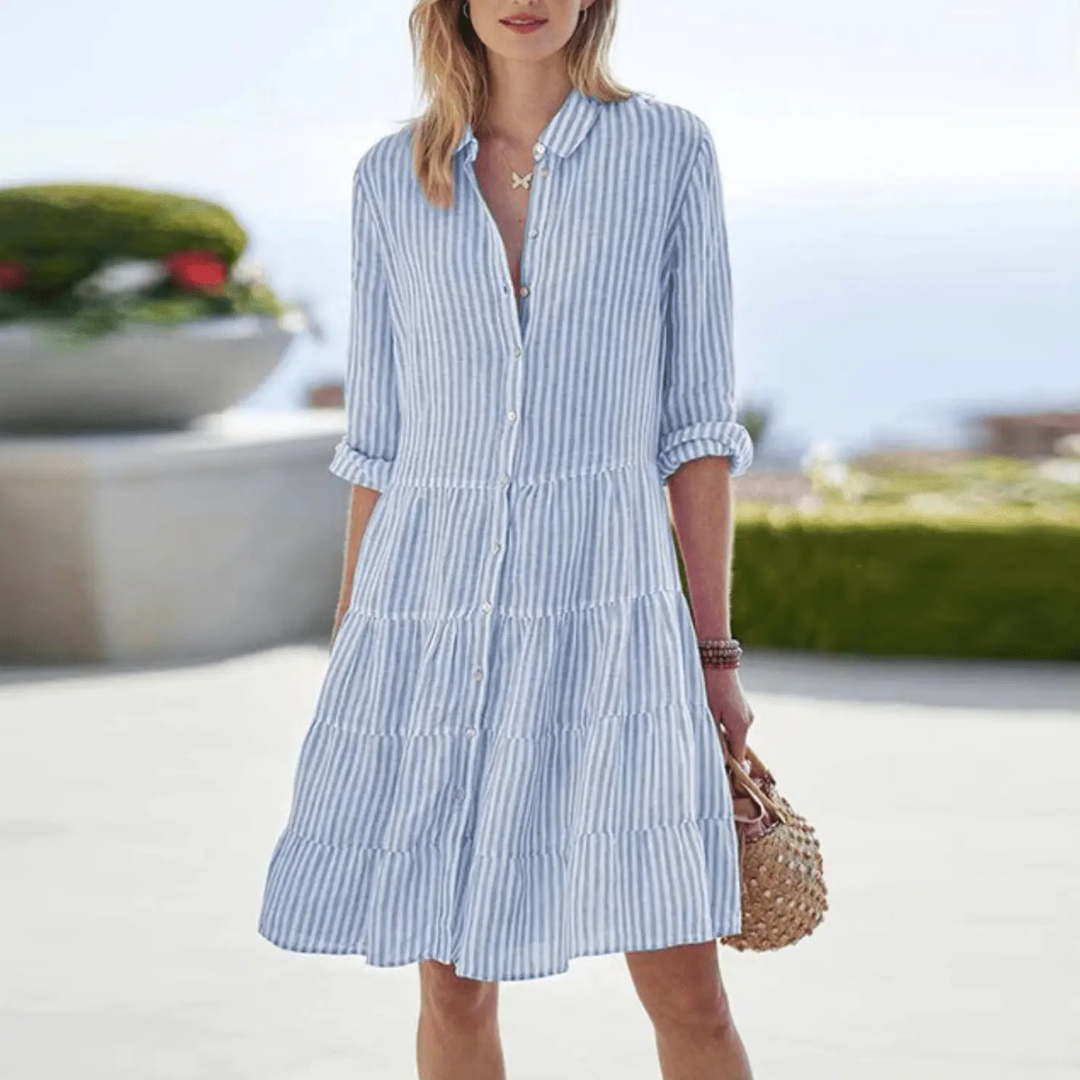 Women's Flattering A-Line Summer Dress – Stylish Plus Size Options Available-MODAUTLET