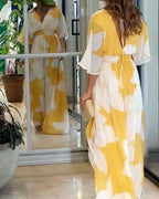 Women's Lightweight Floral Maxi Dress – Perfect for Summer