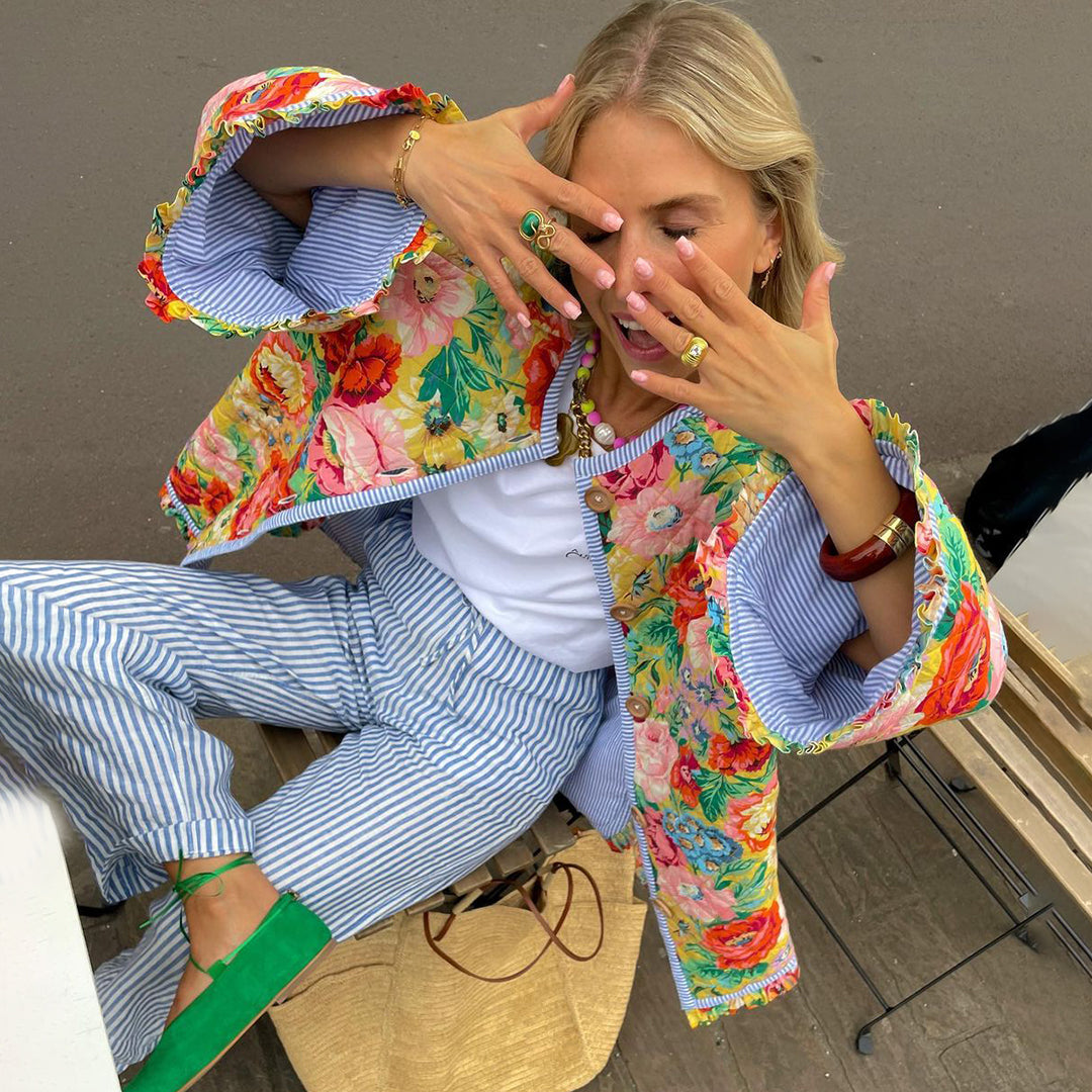 Flowery Jacket for Women