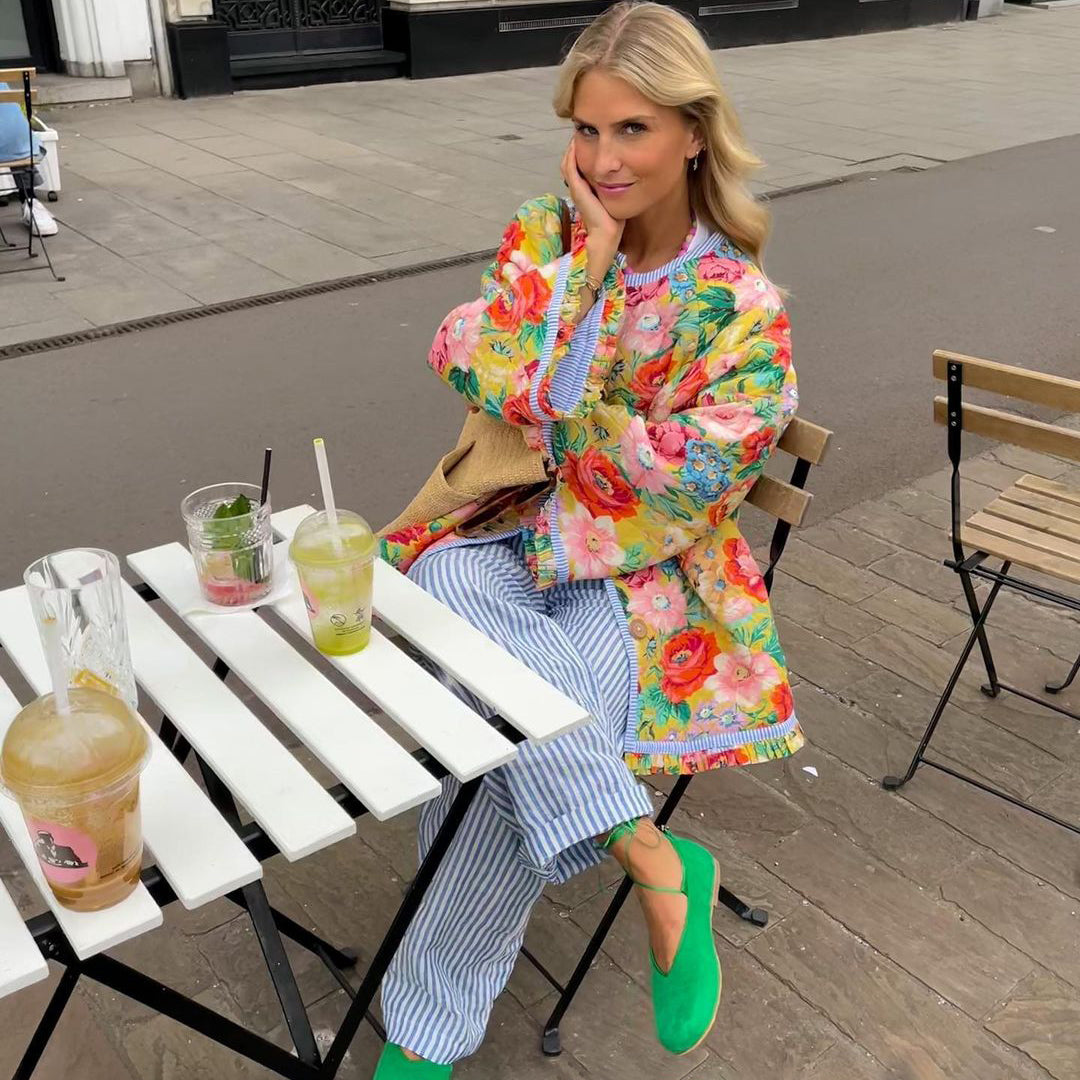 Flowery Jacket for Women