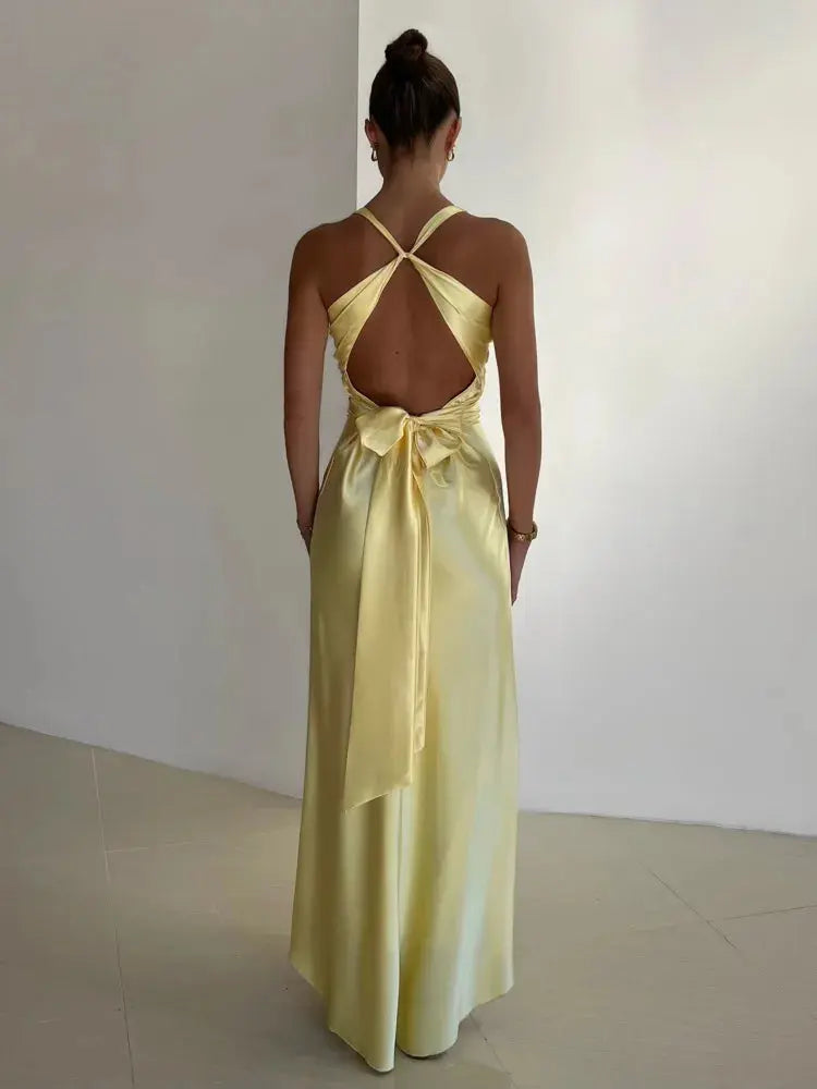 Women's Lightweight Flowing Maxi Dress – Elegant Summer Style-MODAUTLET