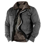 Men's Classic Winter Ski Jacket Gray