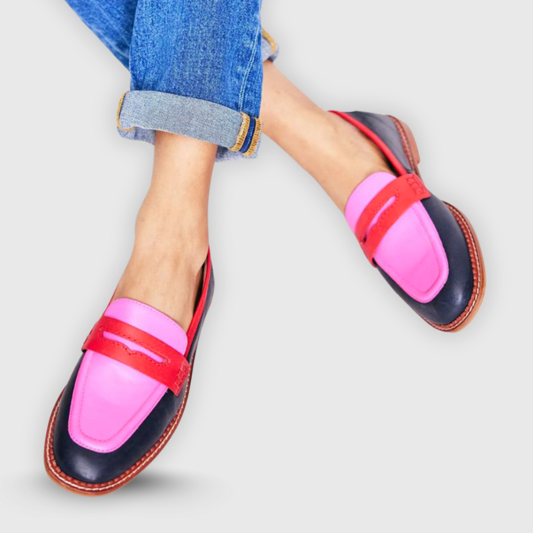 Franca | Women's Two-Tone Loafer-MODAUTLET