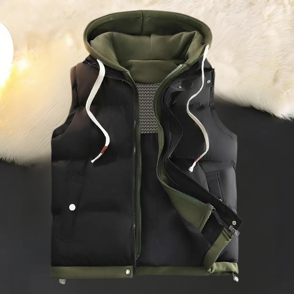 Men's Stylish Casual Hooded Vest