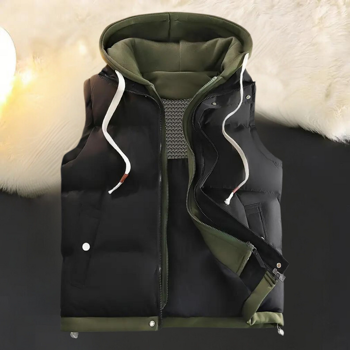 Men's Stylish Casual Hooded Vest