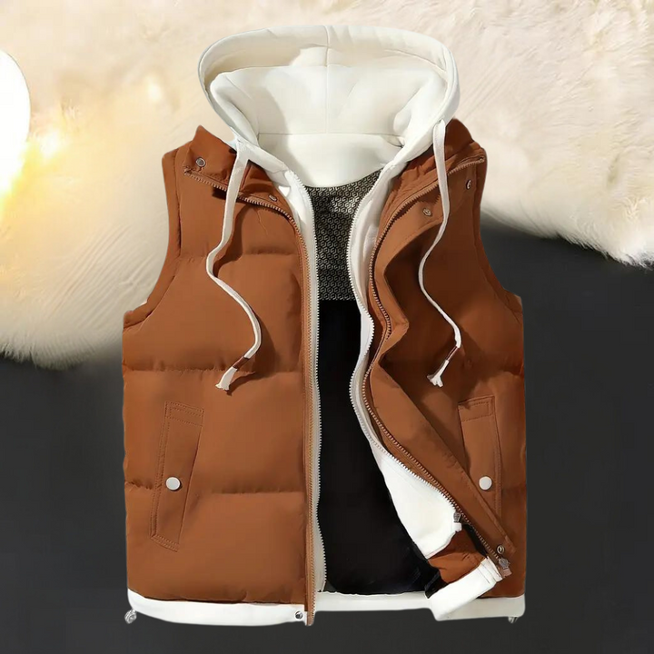 Men's Stylish Casual Hooded Vest
