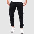 Men's Comfortable Cargo Pants Black