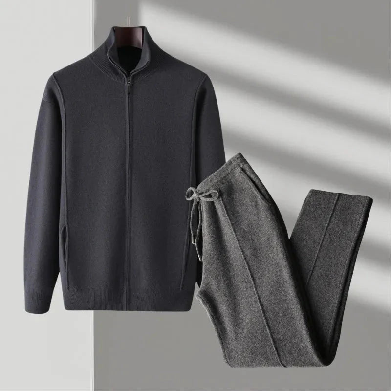Merino Wool Set - Premium Quality Dark Gray