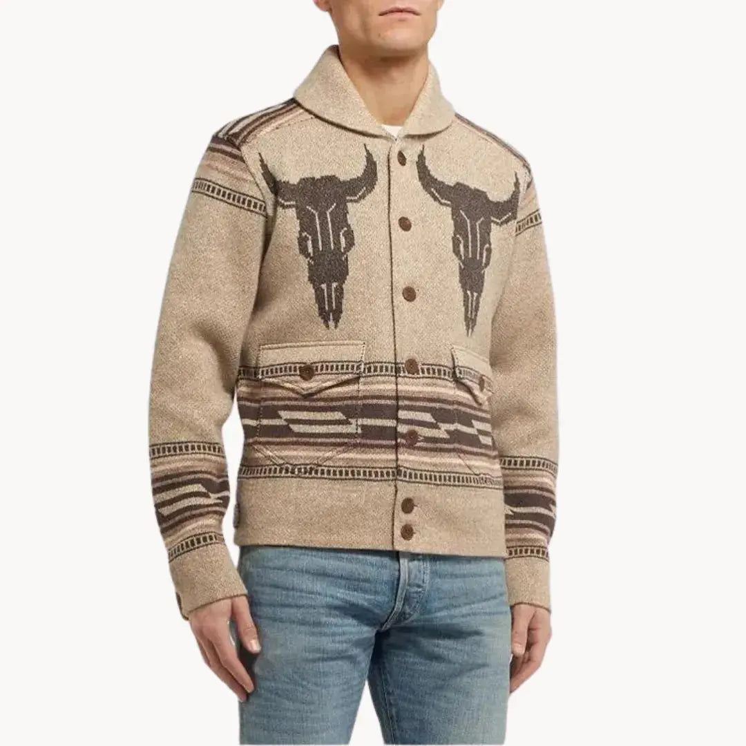 Frontier Wool Cardigan for Ultimate Comfort