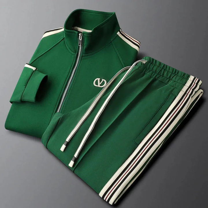Full-Zip Tracksuit for Ultimate Comfort Green