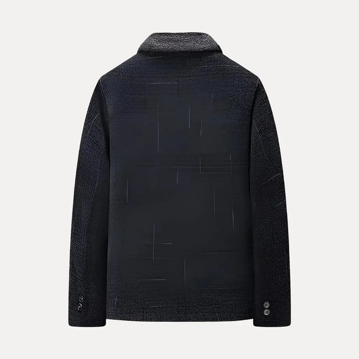 Fur-Lined Oxford Jacket