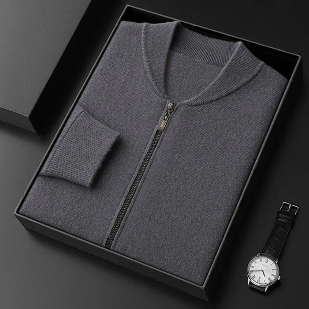 Cashmere Wool Lounge Set for Ultimate Comfort Dark Gray