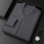 Cashmere Wool Lounge Set for Ultimate Comfort Dark Gray