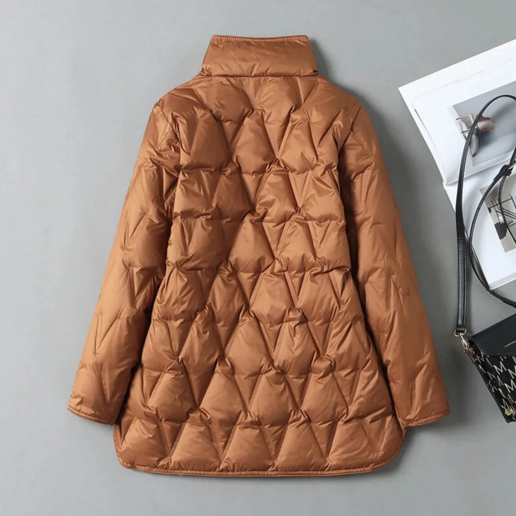 Quilted Down Jacket for Ultimate Warmth