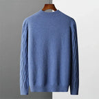 Luxurious Jacquard Cashmere Sweater