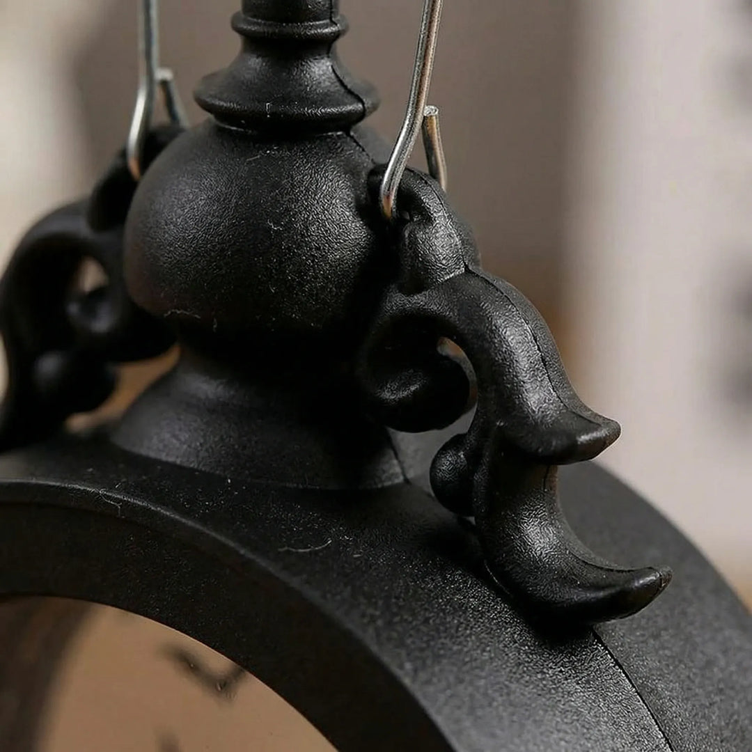 Halloween's Gothic Window LED Lantern with Silhouette Cutouts