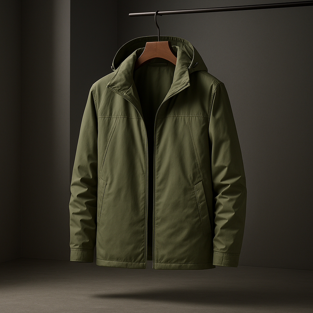 Grant Perform Activewear Jacket for Men Army Green