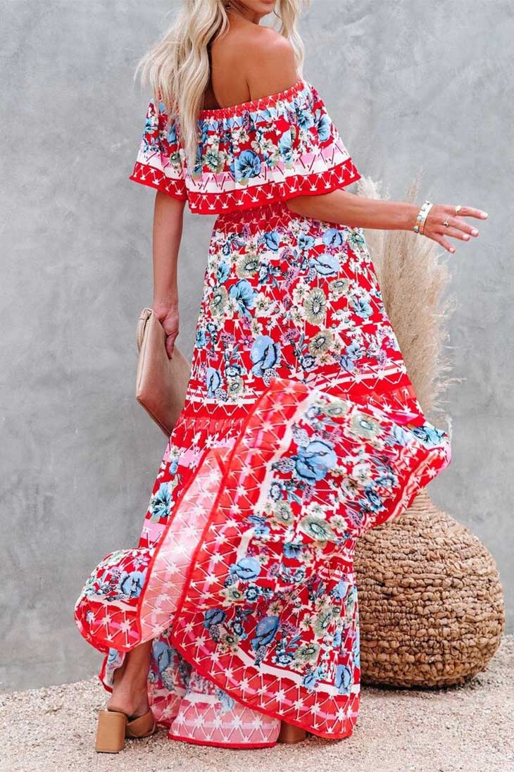 Vestido Maxi Boémio Cigano para Mulher