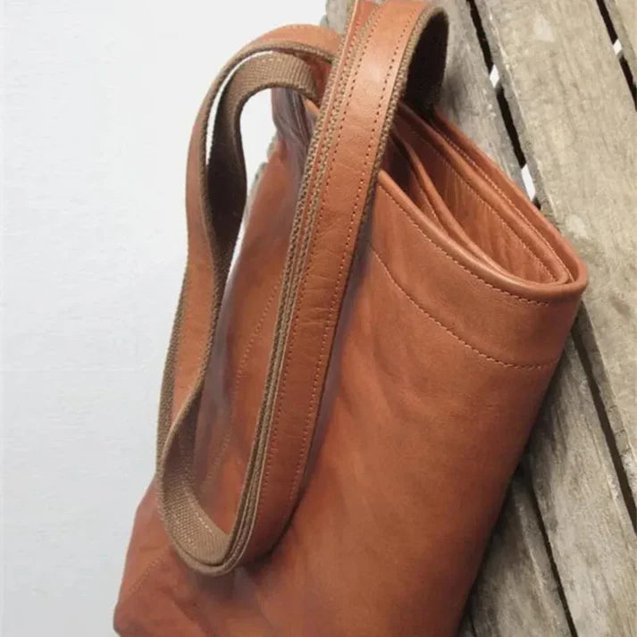 Leather Shoulder Bag For Women Stylish Everyday Carryall-MODAUTLET