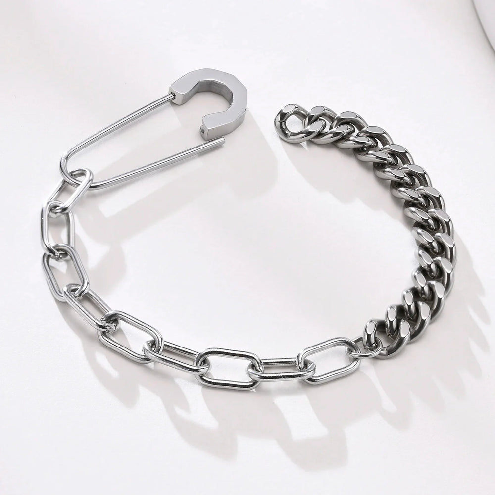 Stylish Cuban Chain Bracelet for Men-MODAUTLET