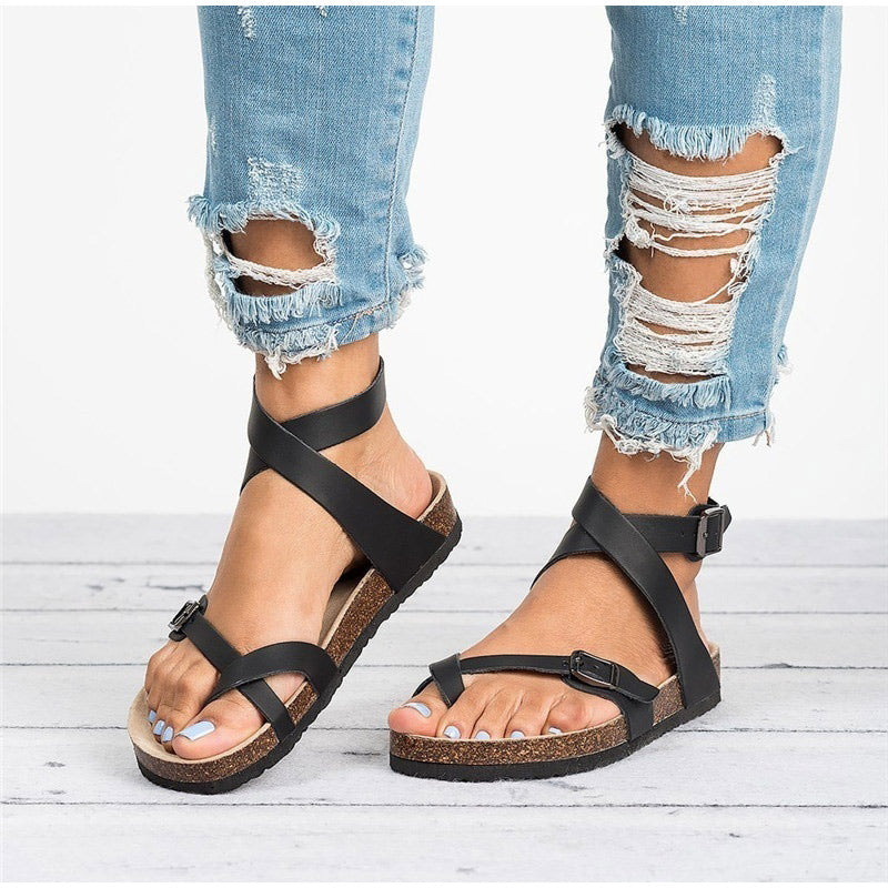 Women's Orthopedic Cross-Strap Sandal-MODAUTLET