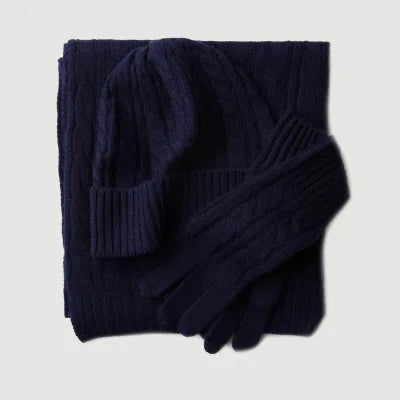 Winter Floral Set Navy