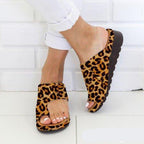 Women's Shock-Absorbing Summer Breeze Sandals Leopard print