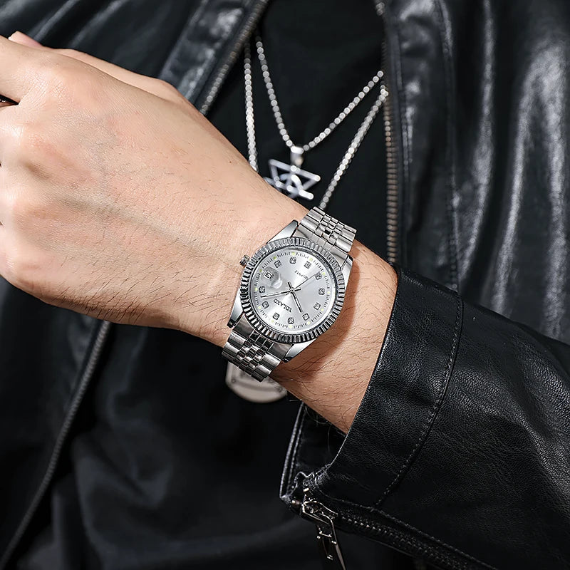 Elegant Gold Tone Watch for Timeless Style-MODAUTLET