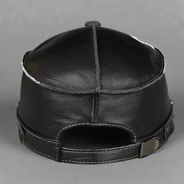 Genuine Leather Feedora Hat For Stylish Everyday Versatility-MODAUTLET