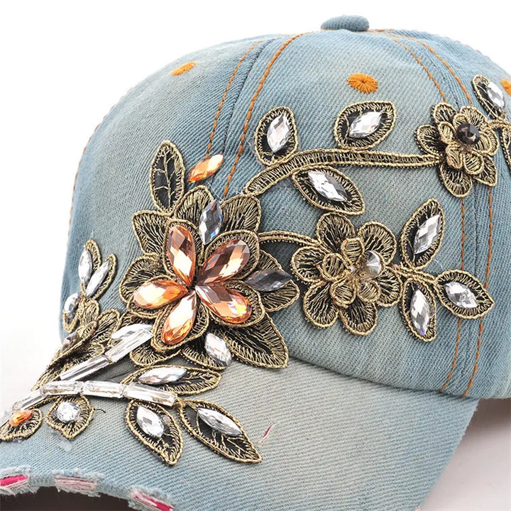 Stylish Denim Cap for Everyday Wear-MODAUTLET