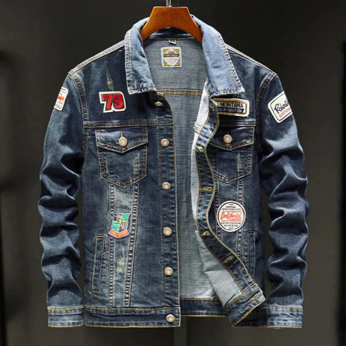 Men's '79 Denim Jacket - Stylish and Versatile Outerwear Blue