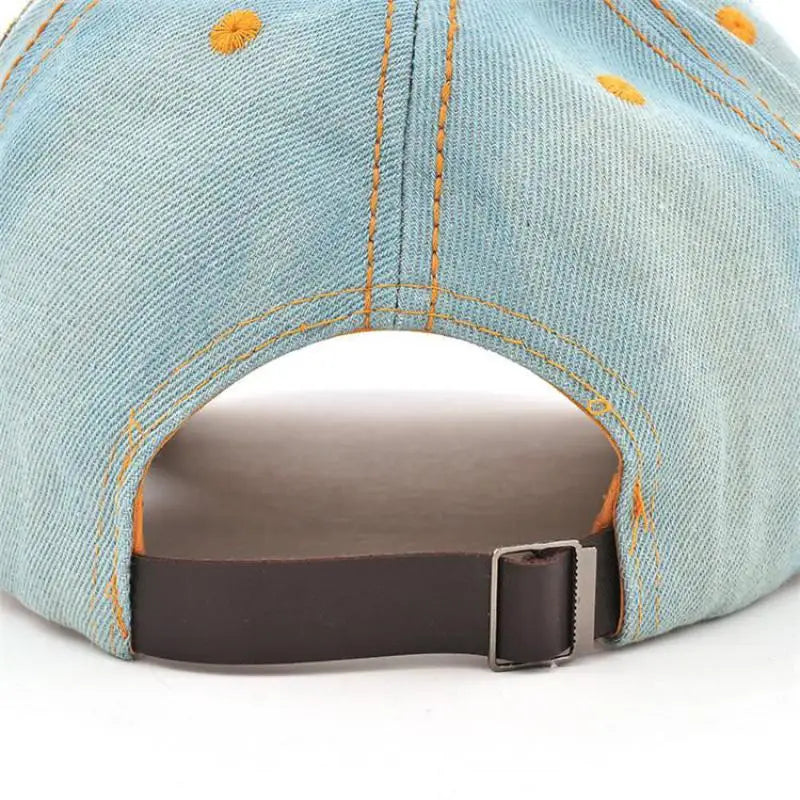 Stylish Denim Cap for Everyday Wear-MODAUTLET