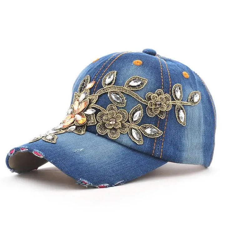 Stylish Denim Cap for Everyday Wear-MODAUTLET