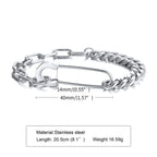 Stylish Cuban Chain Bracelet for Men